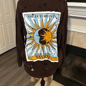 Fashion Nova Chocolate Brown Top